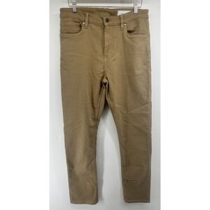 The Perfect Jean NYC Slim Thick Denkhaki Pants Tagged 33/32 Measure 34/32